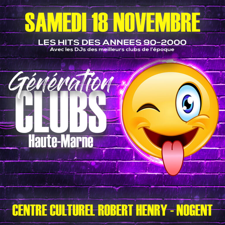 Génération Clubs Haute-Marne - samedi 18 novembre 2023 - Nogent